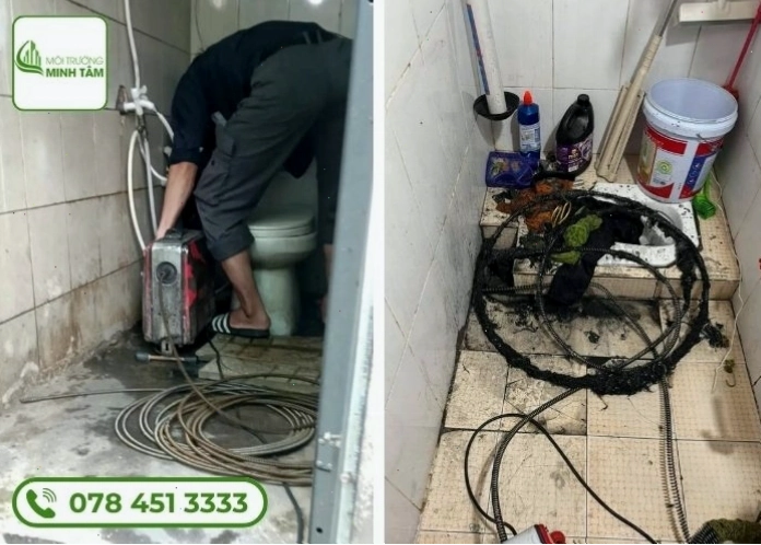 Thông cống nghẹt tại phường Tân Quý, TPHCM