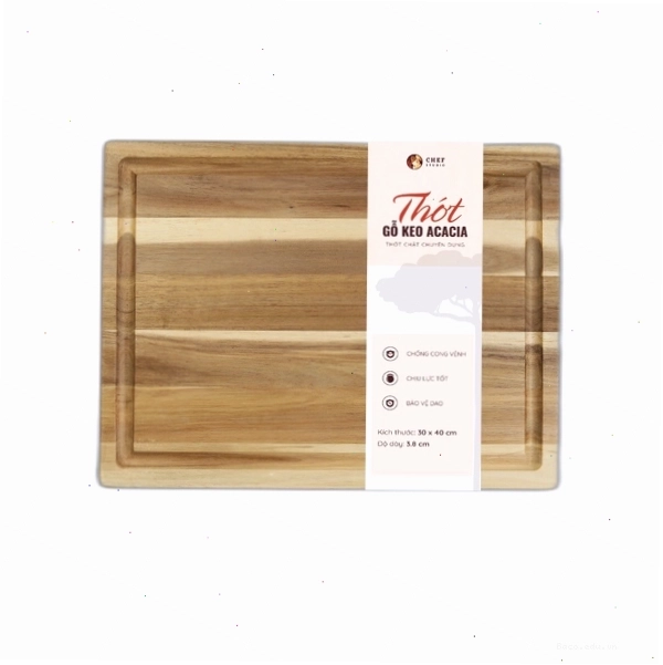 Thớt gỗ keo Chef Studio size lớn