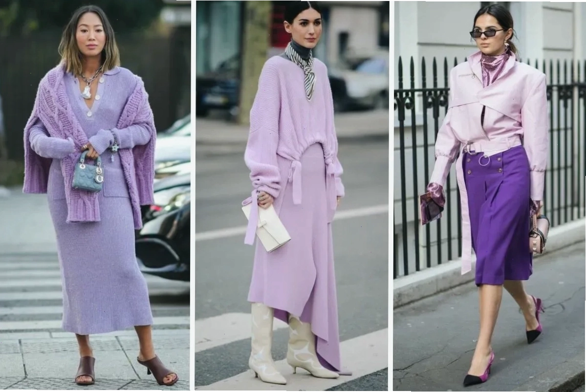 Tím pastel là màu sắc rất được ưa chuộng trong thiết kế thời trang bởi sự nhẹ nhàng và mềm mại