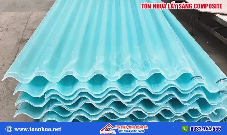 Tôn nhựa lấy sáng composite