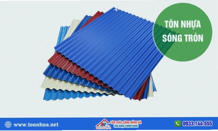 Tôn nhựa sóng tròn