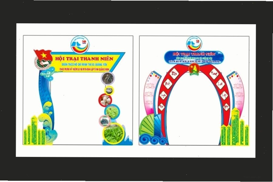 Tổng Hợp Mẫu Cổng Chào Hội Trại Thanh Niên Đẹp – Sáng Tạo & Đậm Dấu Ấn Địa Phương