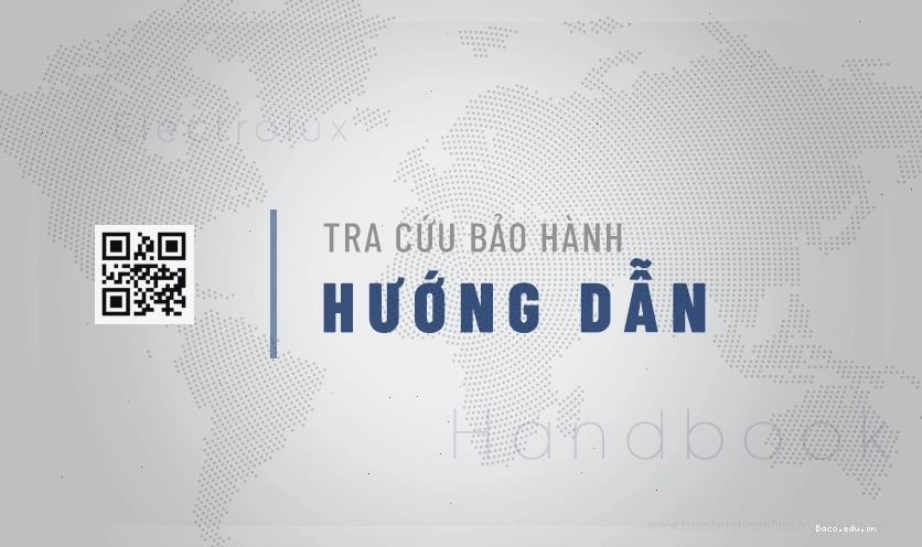 Tra cứu thông tin bảo hành máy giặt Electrolux dễ dàng trực tuyến