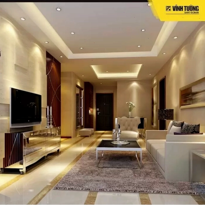 Trần thạch cao Vĩnh Tường chống nồm ẩm hiệu quả