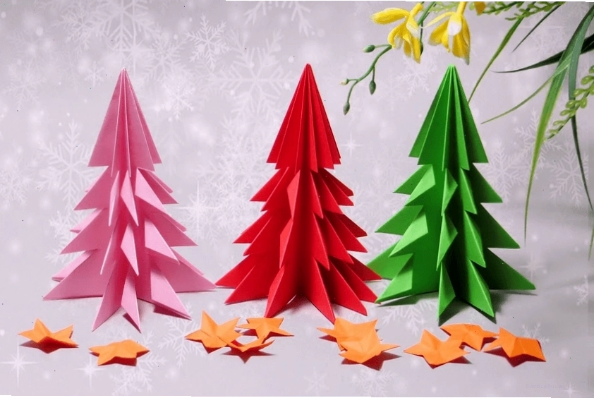 Trang trí cây thông noel với hình handmade tạo sự mới lạ