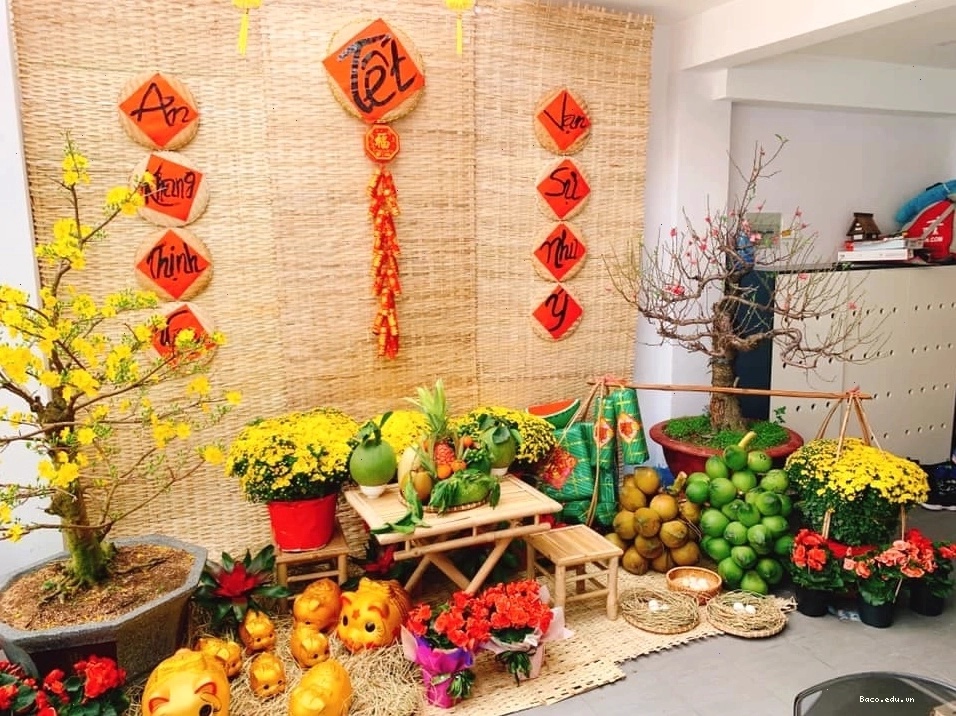 Trang trí Tết 2026 theo phong cách hiện đại và trẻ trung