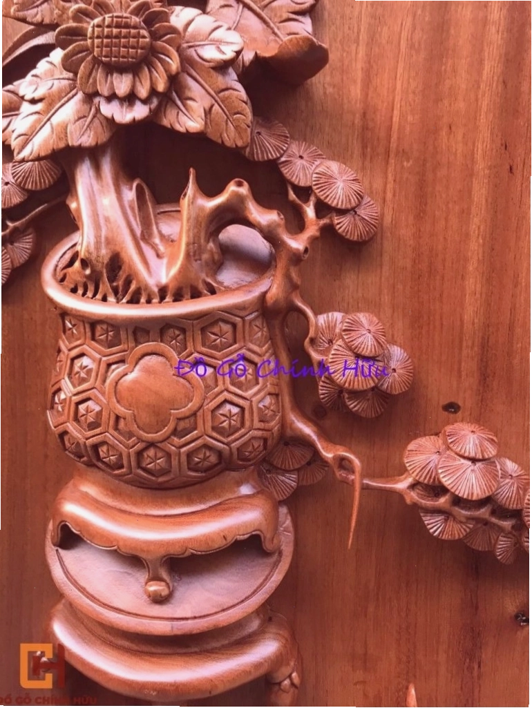 Tranh gỗ tứ quý đa dạng về kiểu dáng và kích thước