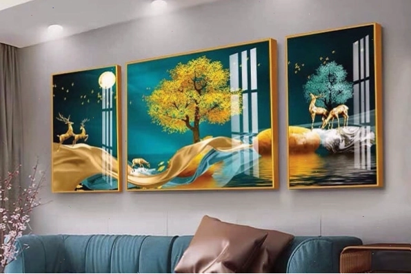 Tranh tráng gương với hiệu ứng độc đáo