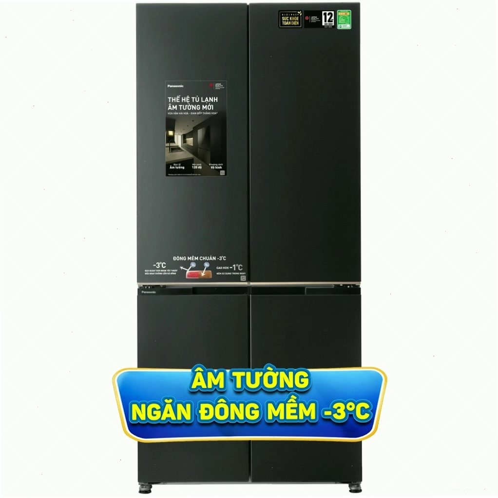 Tủ lạnh Panasonic Inverter 487 Lít NR-XZ550CWKV
