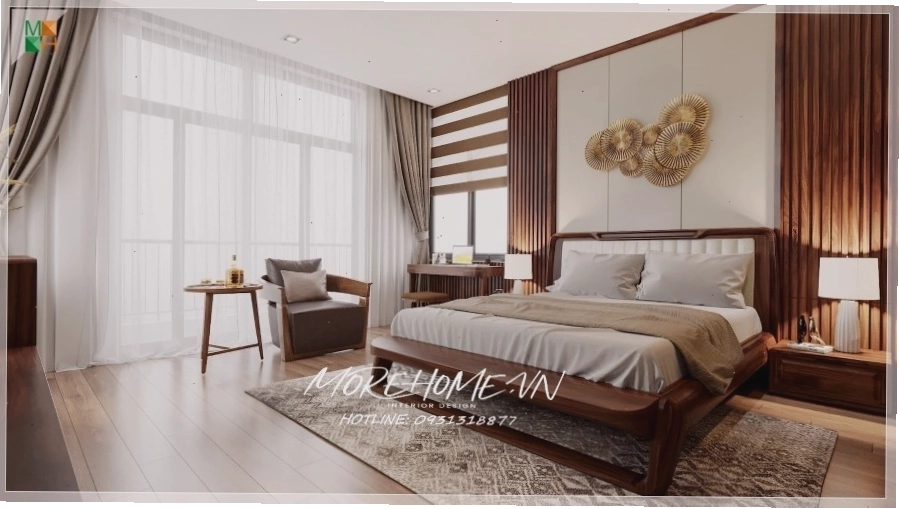 Tủ quần áo gỗ công nghiệp phủ Melamine vân óc chó