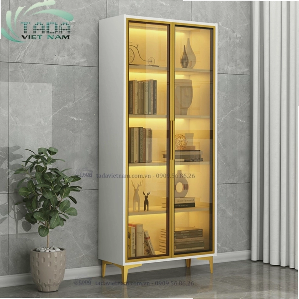 Tủ rượu nhỏ gọn TDTR6, phù hợp cho phòng khách, chất liệu gỗ MDF bền đẹp.