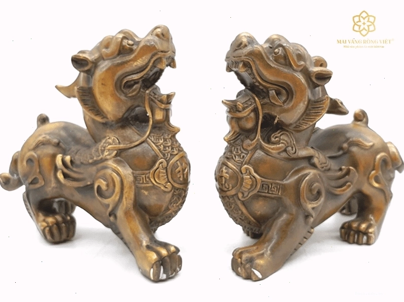Tỳ Hưu bằng gỗ