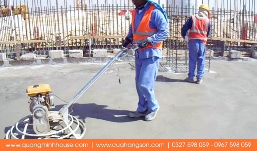 Xoa Nền Bê Tông Như Thế Nào? Quy Trình Xoa Nền Bê Tông Hoàn Chỉnh Đảm Bảo Chất Lượng
