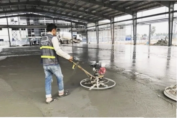 Xoa nền bê tông thông thường